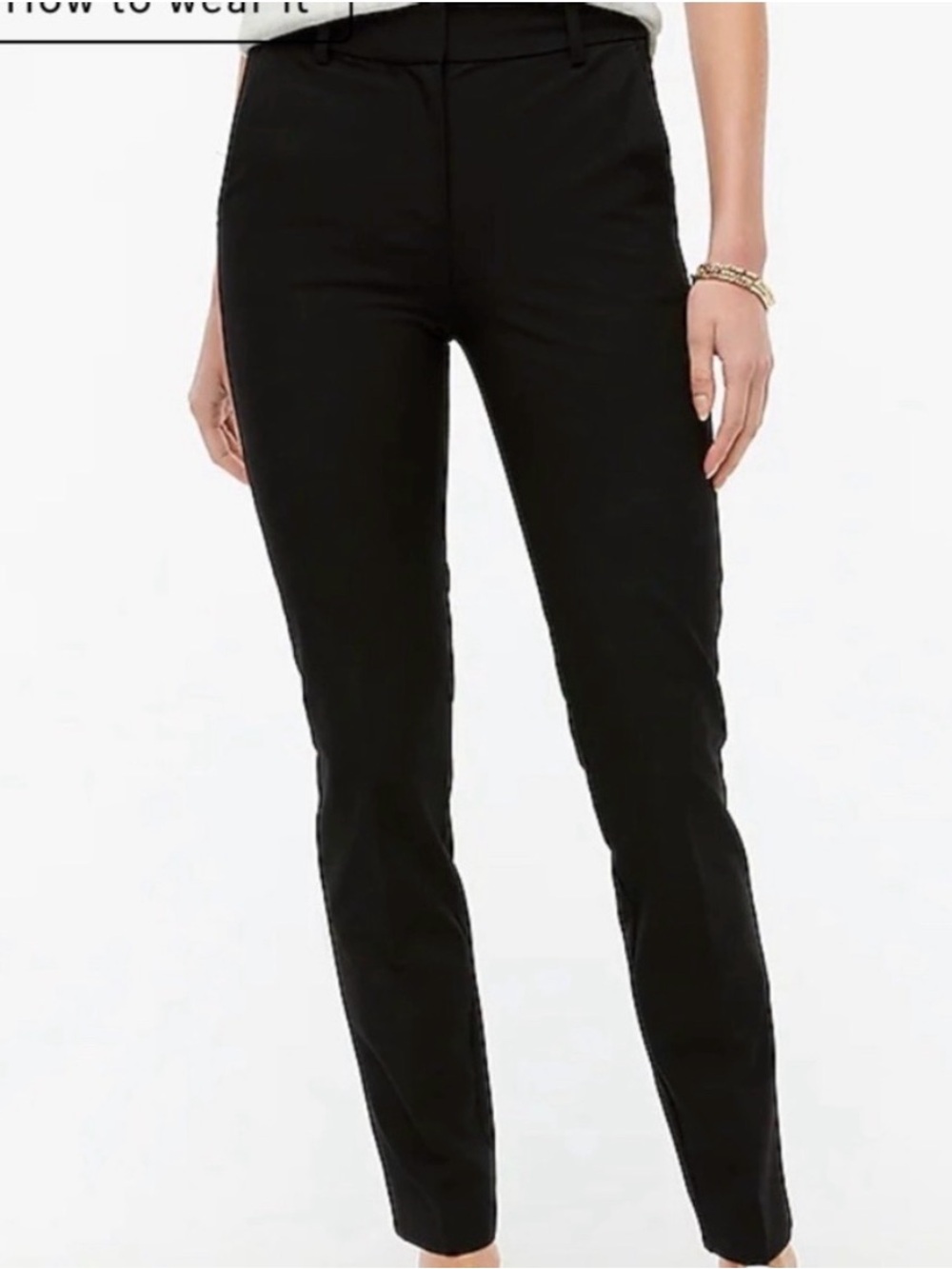 J Crew Full length Ruby pant in stretch twill